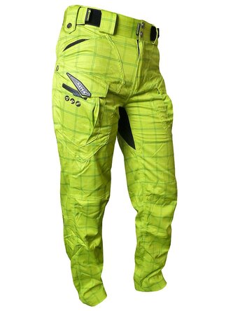 Kalhoty pánské Haven Cubes King Size II - žluté, S