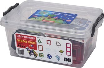 MAGFORMERS Stego Box 43 dílků