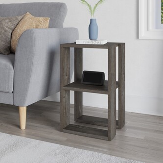 Noční stolek Houseland Lonie tmavá káva