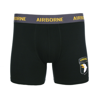 Boxerky 101 Inc 101st Airborne - černé, M