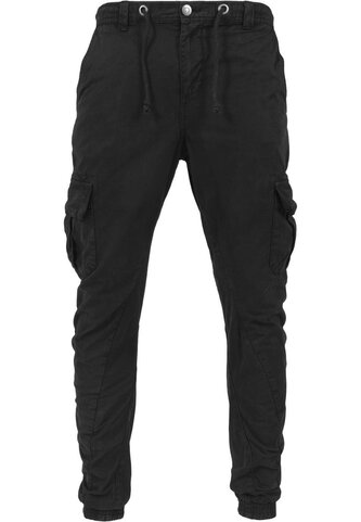 Kalhoty Urban Classics Cargo Jogging - černé, 5XL