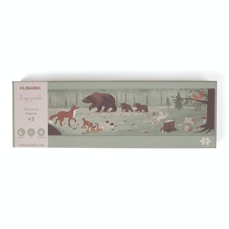 FILIBABBA DETSKÉ PUZZLE S 30 DIELIKMI – SEVERSKÉ ZVIERATKÁ