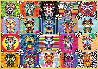 ART PUZZLE Puzzle Tantan a Momo 500 dílků