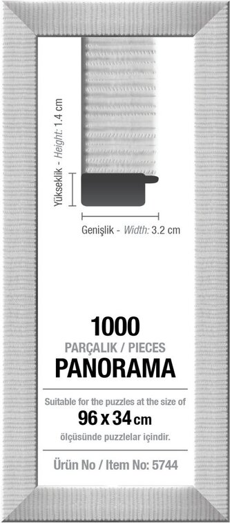 ART PUZZLE Rám na puzzle 96x34cm White (5744)