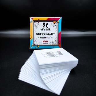 Karty konwersacyjne mini - Guess What! - general -