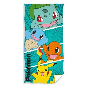 Carbotex Osuška Pokémon První Generace 70x140 cm