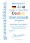 Wörterbuch Deutsch -  Bretonsich -  Englisch Niveau A1