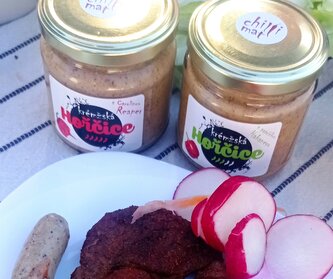 EXTRÉMNĚ OSTRÁ Kremžská hořčice s Carolina Reaper EXTRÉMNĚ OSTRÁ Kremžská hořčice s Carolina Reaper