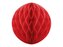 Kula bibułowa czerwony 40cm