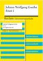 Paket für Lehrkräfte 'Johann Wolfgang Goethe: Faust. Der Tragödie Erster Teil' (Textausgabe und Lehrerband). 2 Bände eingeschwei