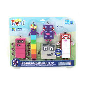 Postavičky Numberblocks® Friends 6 až 10