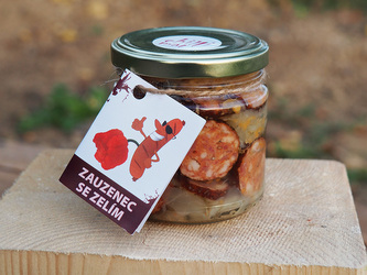 Zauzenec se zelím 150 g Zauzenec se zelím 150 g