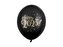 Balony Happy 2025! Pastel Black 30cm 6szt