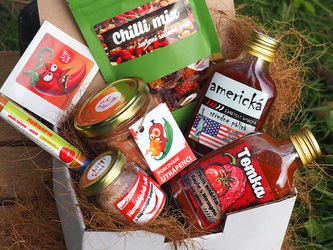 Chilli dárek - Středně pálivý - velký Chilli dárek - Středně pálivý - velký