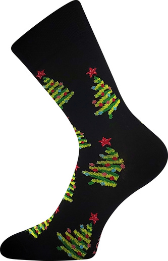 Lonka® ponožky Damer stromky 43-46 (29-31) 3 páry