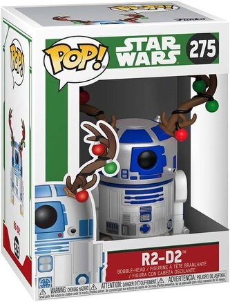 POP Star Wars: Holiday - R2-D2 with Antlers