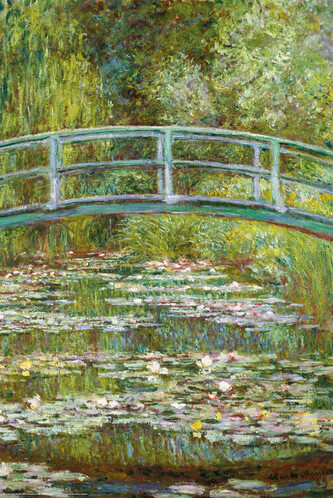 Plakát, Obraz - Water Lily Pond, 61 × 91.5 cm