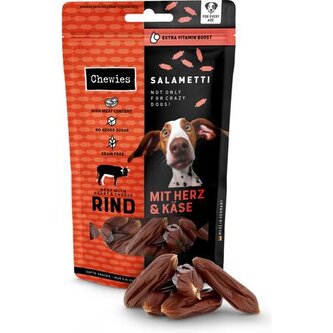 Chewies Salametti Hovězí maso, srdce a sýr 60 g