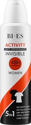 BI-ES Anti-perspirant deo 48h Invisible / Activity 150ml NEW!