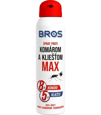 Bros MAX sprej proti komárom a kliešťom 90ml (02586)