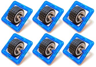 MAGFORMERS Jednokolečko 6 kusů