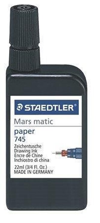 STAEDTLER Technická tuš "Mars Matic", černá, 22ml