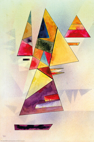 Plakát, Obraz - Composition (1930), 61 × 91.5 cm