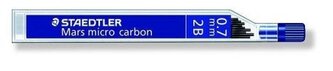 STAEDTLER Grafitová tuha do mikrotužky "Mars Micro", 2B, 0,7mm