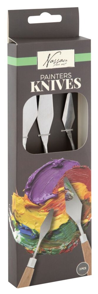 Malířské špachtle 3 ks