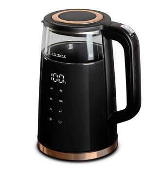 BERLINGERHAUS Rychlovarná konvice s regulací teploty digitální 1,7 l Black Rose Collection BH-9477