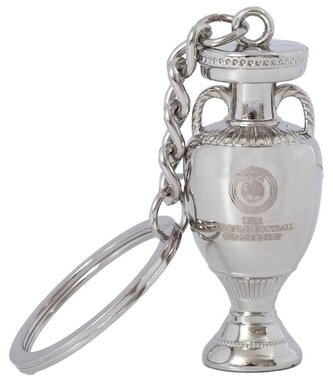 3D Přívěsek na klíče UEFA|Champions League|EURO 2024: Trofej (2 x 4,5 x 2 cm)