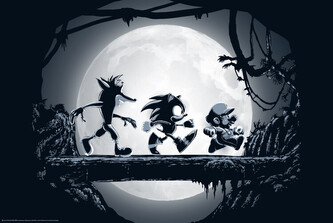 Plakát, Obraz - Gaming Matata, 91.5 × 61 cm