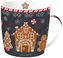 Porcelánový hrnek v plechové krabičce Gingerbread