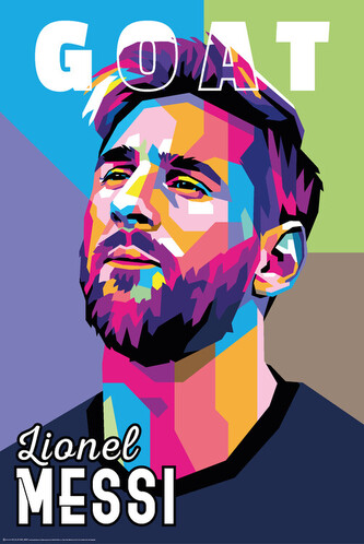 Plakát, Obraz - Football player, 61 × 91.5 cm