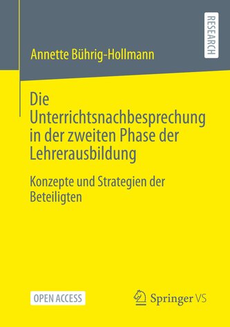 Die Unterrichtsnachbesprechung in der zweiten Phase der Lehrerausbildung