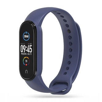 Pasek Tech-Protect IconBand na Xiaomi Mi Smart Band 5 / 6 / 7 / NFC - granatowy