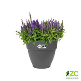 Květináč Vibia Campana Round - antracit 55 cm