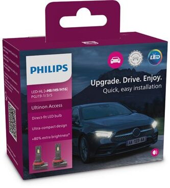 Philips autožárovka LED Fog 11366 12V U2500 CX  2ks v balení