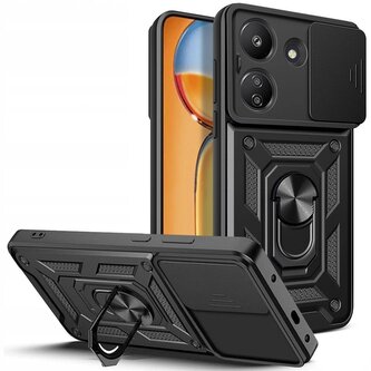 Etui Tech-Protect CamShield Pro na Xiaomi Redmi 13C / Poco C65 - czarne