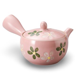 Keramická Kyusu konvice růžová 140 ml