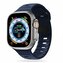 Pasek Tech-Protect IconBand Line na Apple Watch 4 / 5 / 6 / 7 / 8 / 9 / SE / Ultra 1 / 2 (42/44/45/49 mm) - granatowy