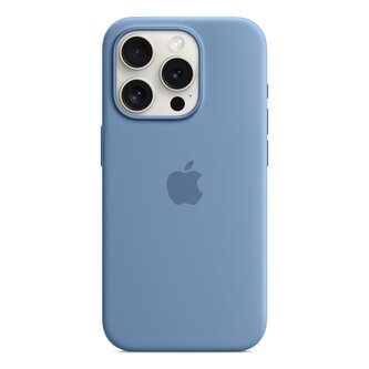 MT1L3FE/A  Apple Silikonový Kryt vč. Magsafe pro iPhone 15 Pro Winter Blue