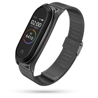 Pasek Tech-Protect MilaneseBand na Xiaomi Mi Smart Band 7 / 7 NFC - czarny