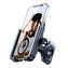 Wozinsky metalowy uchwyt na telefon do roweru, hulajnogi czarny (WBHBK3)