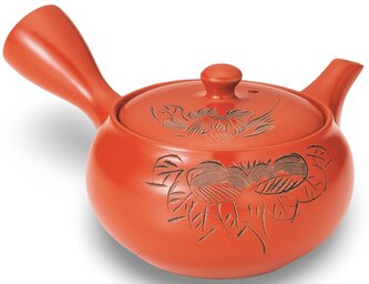 Keramická konvice Kyusu hnědá var. V 330 ml