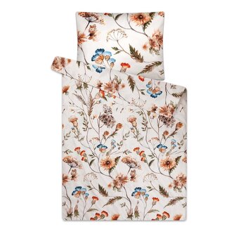 Svitap Povlečení mikroflanel Chrpy 140x200, 70x90 cm