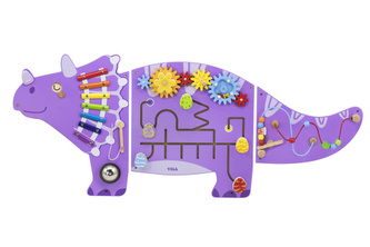 Dřevěná nástěnná hra dino