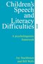 Children's Speech and Literacy Difficulties, Book1