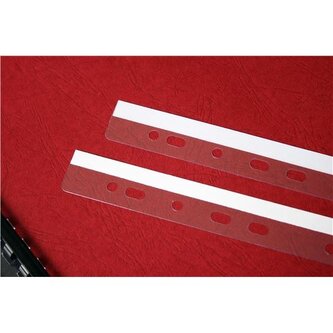 Závěs do pořadače samolepicí, pro termovazbu,100ks