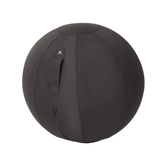 Sedací ergonomický míč Alba - černý, 65 cm